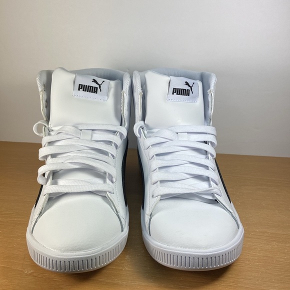 Puma Vikky v3 Women’s Size 7 White/Black Sneakers - Picture 4 of 12